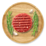 beef burger 4pc